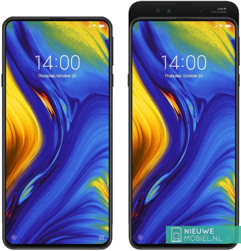 Xiaomi Mi Mix 3 met selfie-slider