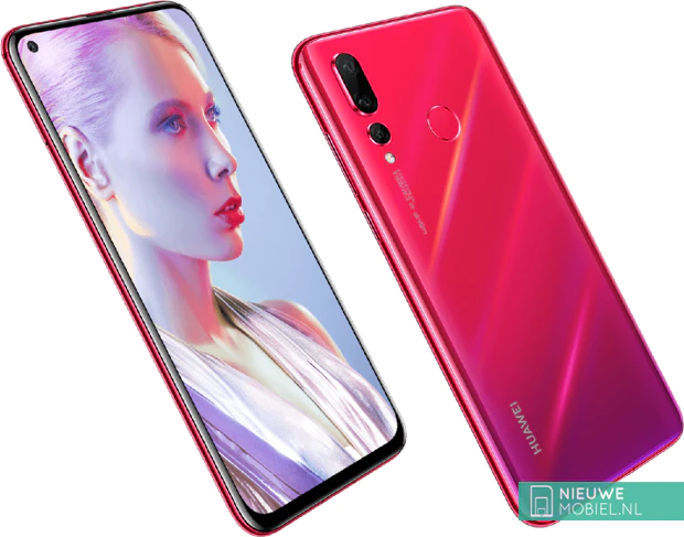 Huawei nova 4 in rood