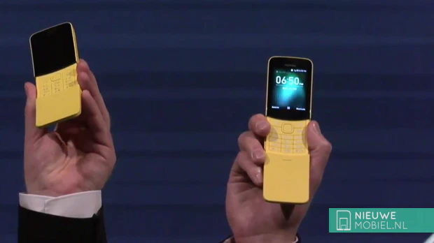Nokia herlanceert banaanvormige 8110 4G
