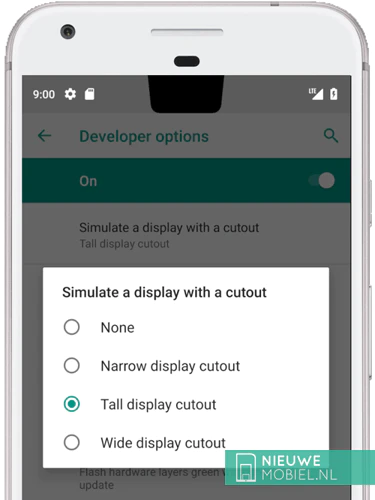 Android P notch support Android P notch support