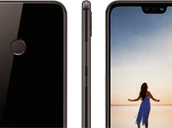Huawei P20 Lite Midnight Black Evleaks