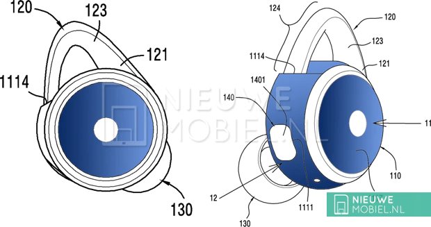 Samsung Buds patent