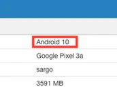 Pixel 3a Sargo Android 10
