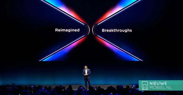 Huawei Mate X during MWC 2019