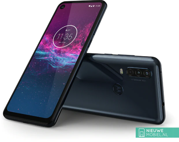 Motorola One Action in het grijs