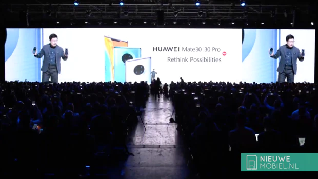 Huawei Mate 30-serie press event