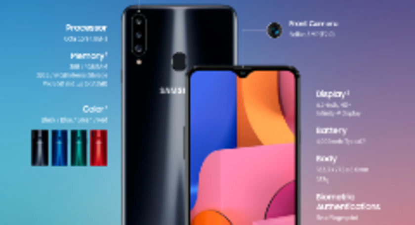 Samsung galaxy a20e info