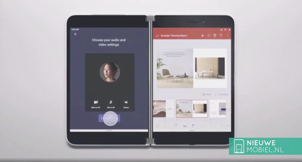 Microsoft Surface Duo multitasken Microsoft Surface Duo multitasken