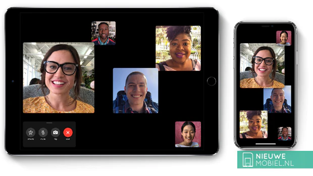 FaceTime groepsgesprekken
