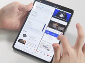 Galaxy Fold In Hand