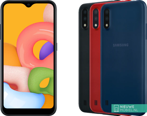 Samsung Galaxy A01 colors