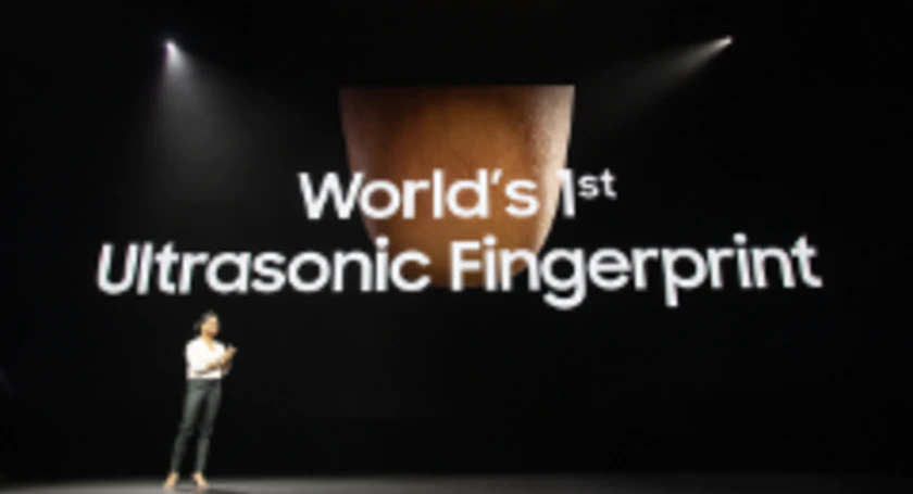 Samsung ultrasonic fingerprint