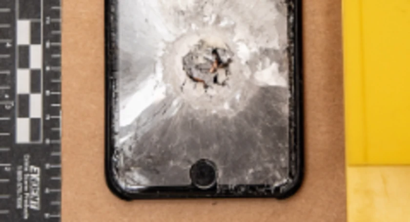 Bullet phone pensacola shooter
