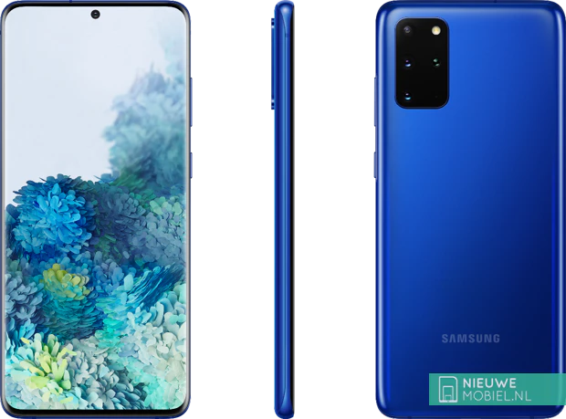Samsung Galaxy S20+ in Aura Blue