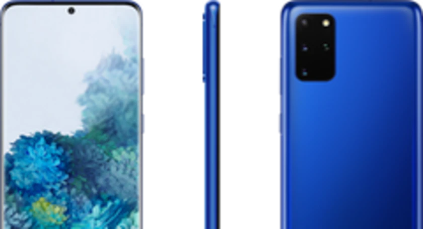 S20 plus aura blue