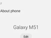 Galaxy M51 Sammobile
