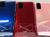 S20 Aura Blue Red Cloud Pink Weibo