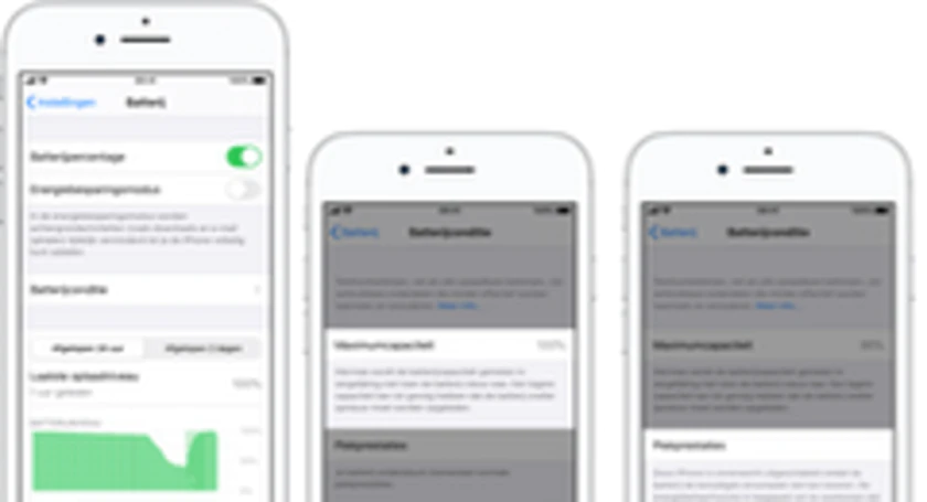 Apple battery menu