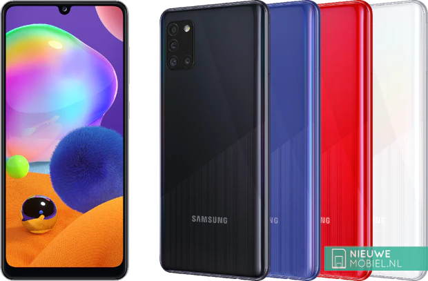Samsung Galaxy A31 colours