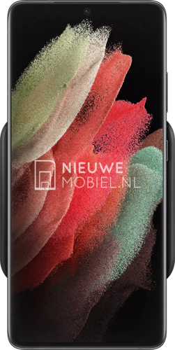 Samsung Wireless Charger Pad 2 Black with S21 Ultra