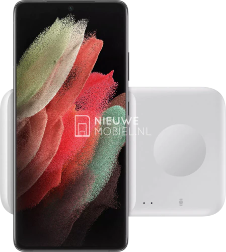 Samsung Wireless Charger Duo 2 with S21 Ultra