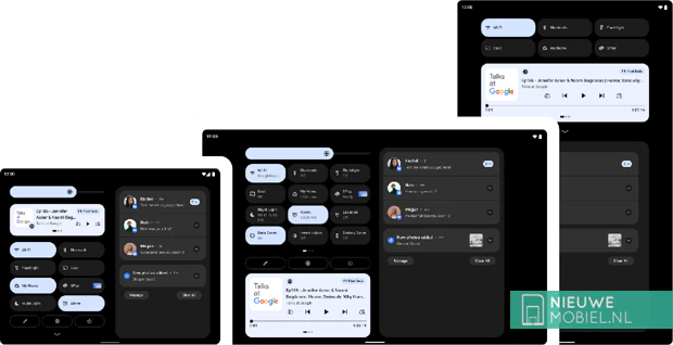 Android 12L su diverse dimensioni dello schermo