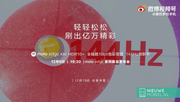 Launch event Motorola edge X30 Launch event Motorola edge X30