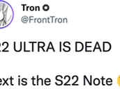 Tron Tweet S22 Note Ultra