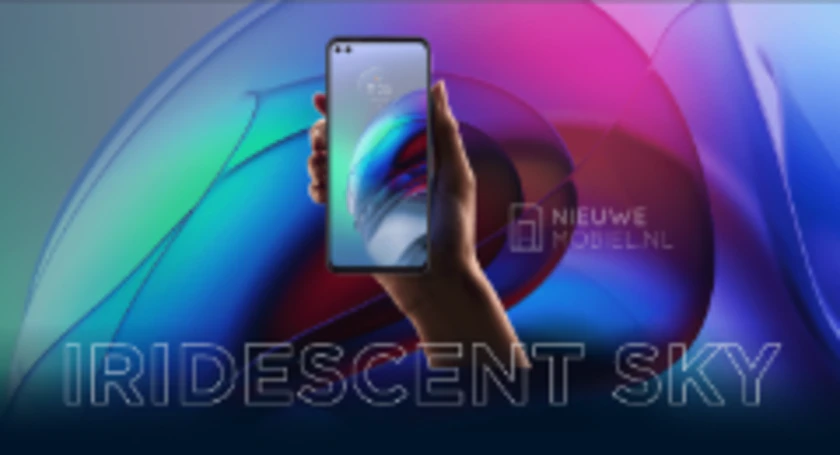 Moto g100 iridescent sky