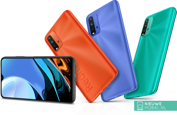 Xiaomi Redmi 9T colors overview