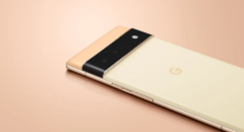 Pixel 6 pro yellow camera bar