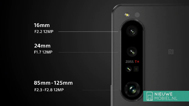 Sony Xperia 1 IV camera specifications Sony Xperia 1 IV camera specifications