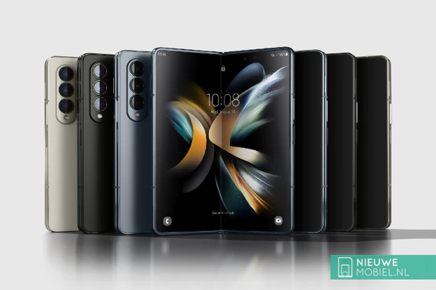 Samsung Galaxy Z Fold 4 Beige, Phantom Black and Gray/Green Samsung Galaxy Z Fold 4 Beige, Phantom Black and Gray/Green