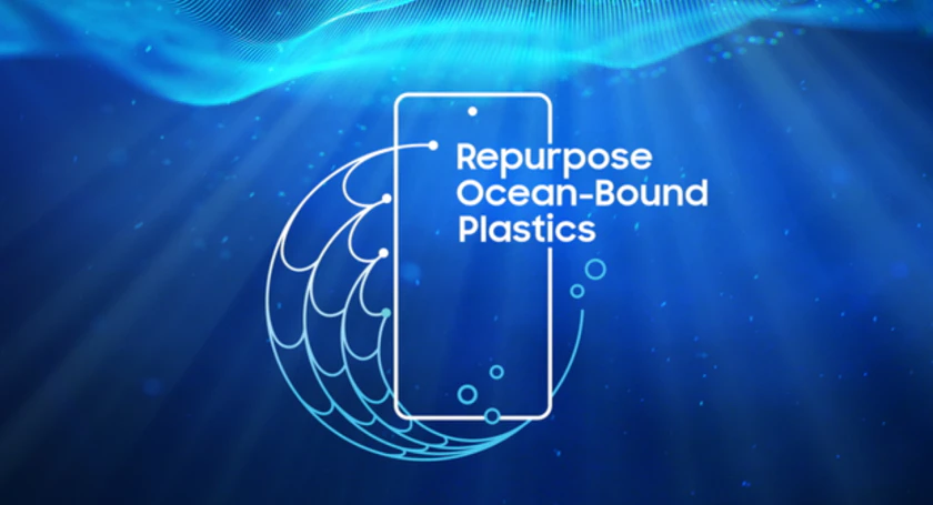 Repurpose ocean bound plastic samsung