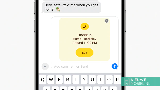 Apple iOS 17 Cheque In Apple iOS 17 Cheque In