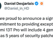 Tweet Daniel In Hd Update Policy Xiaomi 13t