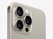 Iphone 15 Pro Max Natural Titanium Camera Closeup