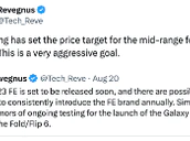 Samsung Midrange Foldable Revegnus