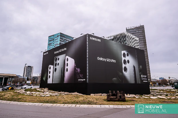 Samsung Galaxy S23 series billboard