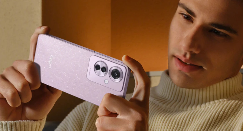 Oppo reno11 f pink man