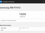 Geekbench Samsung Galaxy Z Flip 6