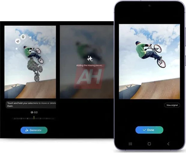 Video-Funktion des Samsung Galaxy AI, wie von Android Headlines erwähnt