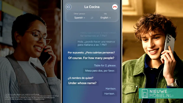 Samsung Galaxy AI realtidsoversettelse av telefonsamtaler