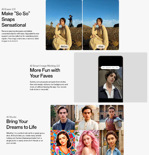 Oppo AI functions Oppo AI functions