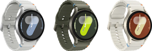 Samsung Galaxy Watch 7 in three colors by Evleaks