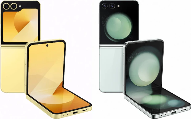 Samsung Galaxy Z Flip6 vs. Flip5