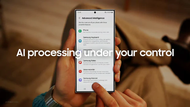 Advanced Intelligence dashboard for Samsung Galaxy AI features Advanced Intelligence dashboard for Samsung Galaxy AI features