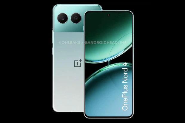 Render of OnePlus Nord 4 in Mint Green Render of OnePlus Nord 4 in Mint Green