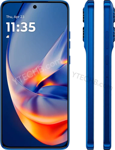 Motorola Edge 50 Neo in Nautical Blue from all angles