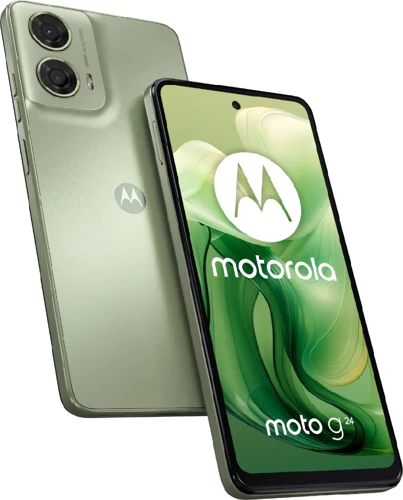 Motorola Moto G24 in verde